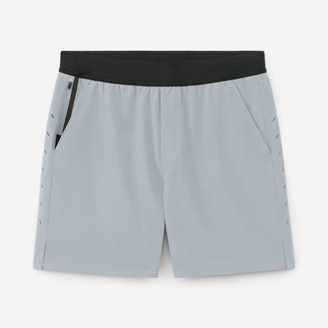 Interval Short (Liner) - Light Grey/7-inch