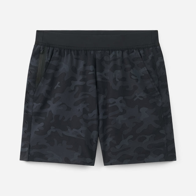 Interval Short (Liner) - Black Camo/7-inch