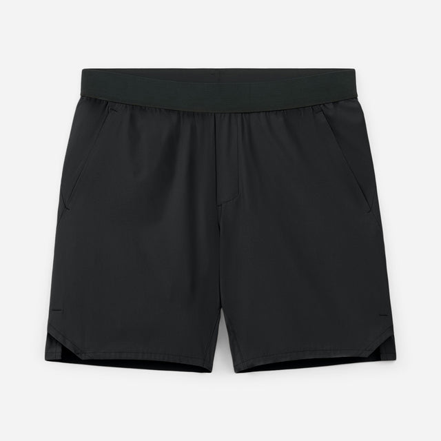 Tactical Short (Liner) - Black/7-inch
