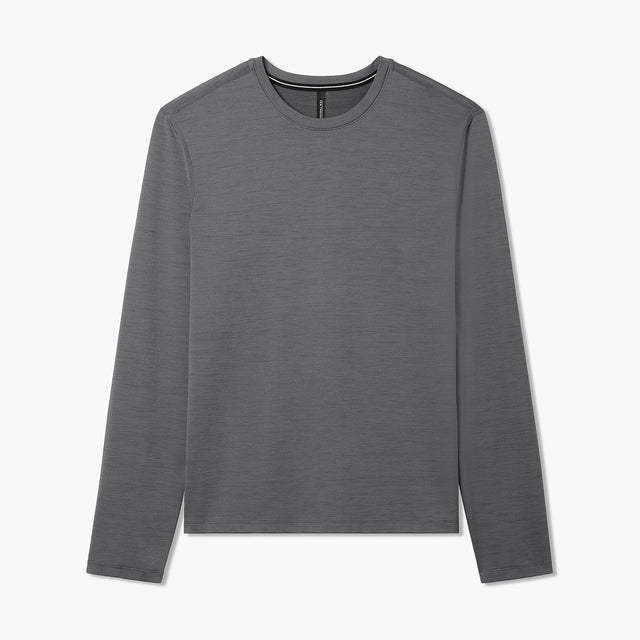 Interval Long Sleeve Shirt - Iron/Long Sleeve