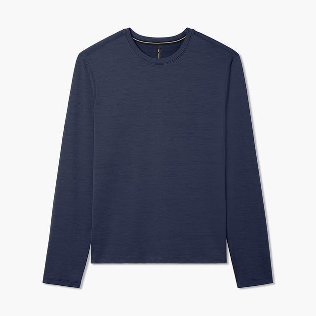 Interval Long Sleeve Shirt - Navy/Long Sleeve