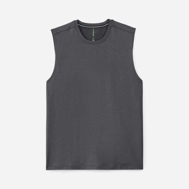 Interval Muscle Tee - Iron/Muscle Tee